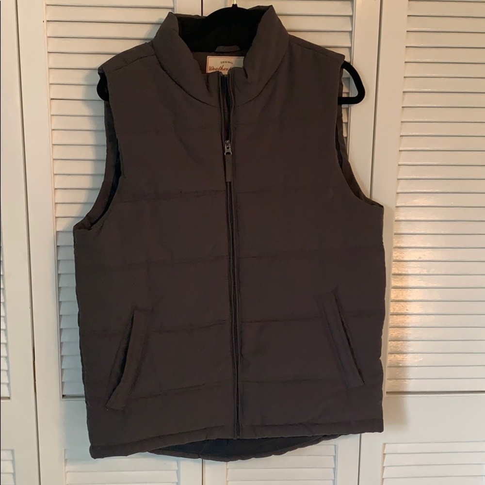 Gray men’s vest